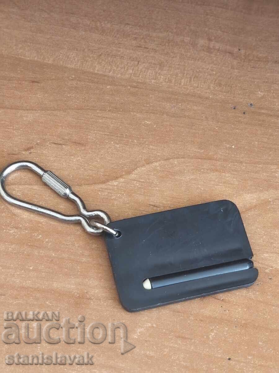 Auction  Promotional keychain of the Bulgarian airline "Balkan"