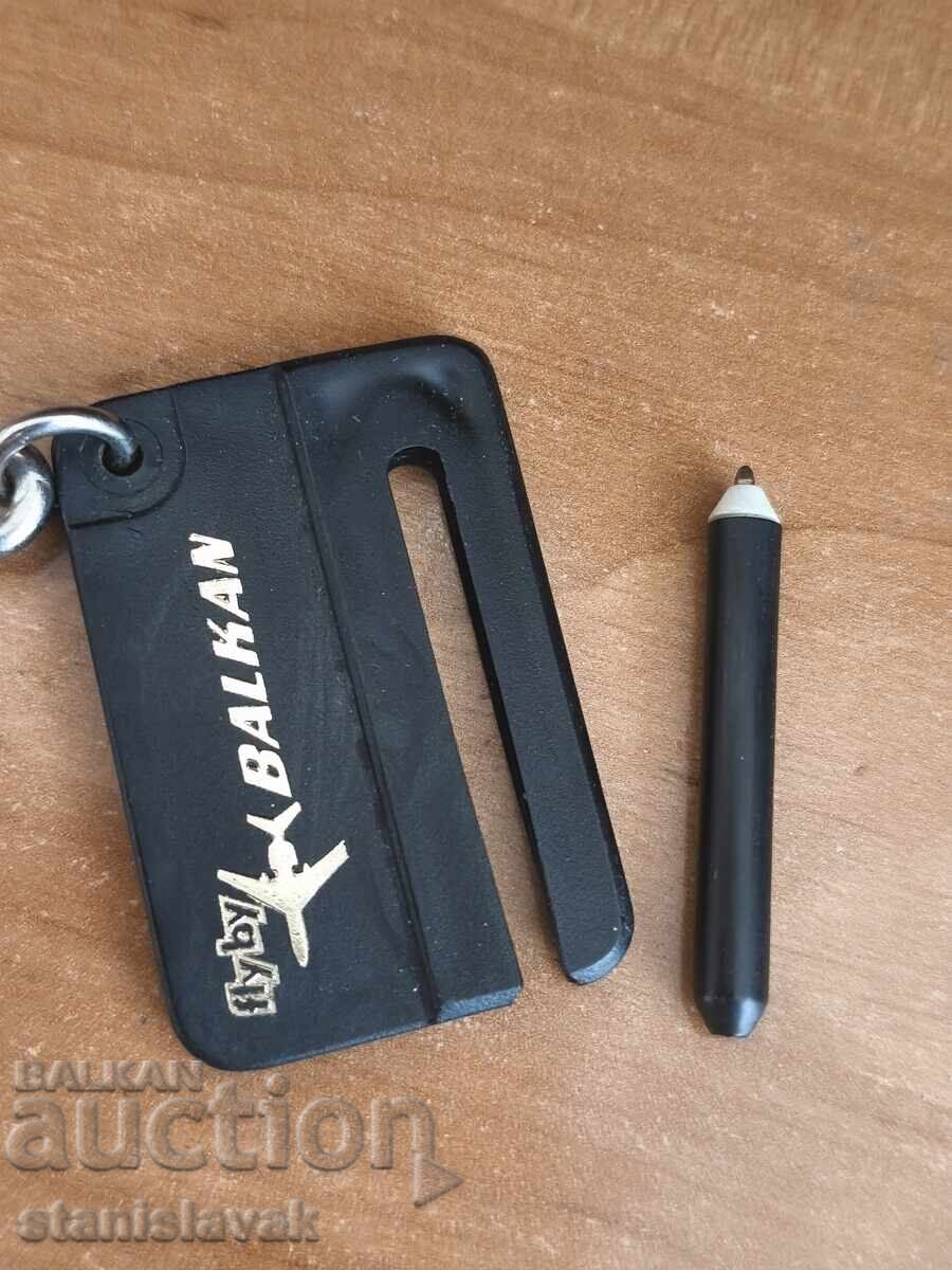 Delivery of Promotional keychain of the Bulgarian airline "Balkan"