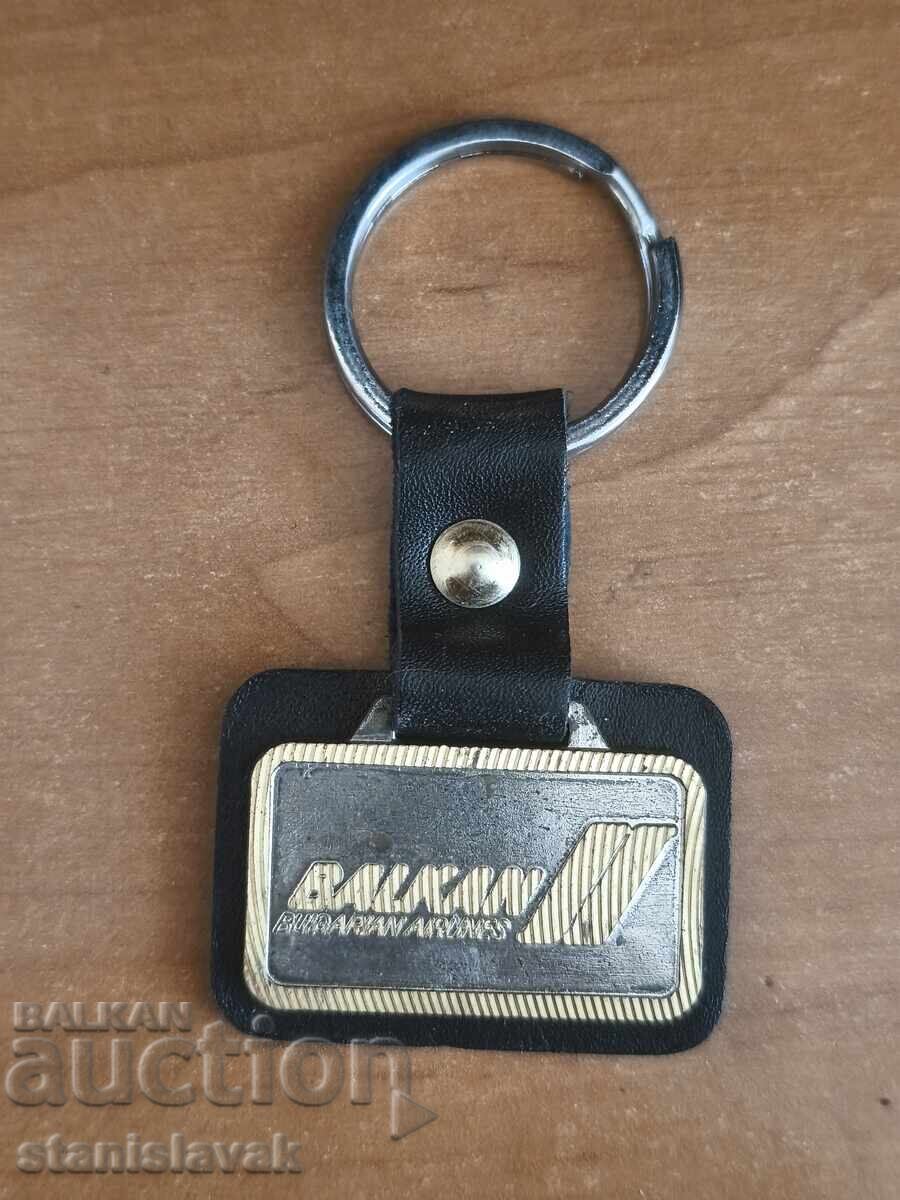 Promotional keychain of the Bulgarian airline "Balkan" Promotional keychain of the Bulgarian airline "Balkan"