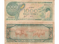 tino37- BURUNDI - 1000 FRANCS - 1987