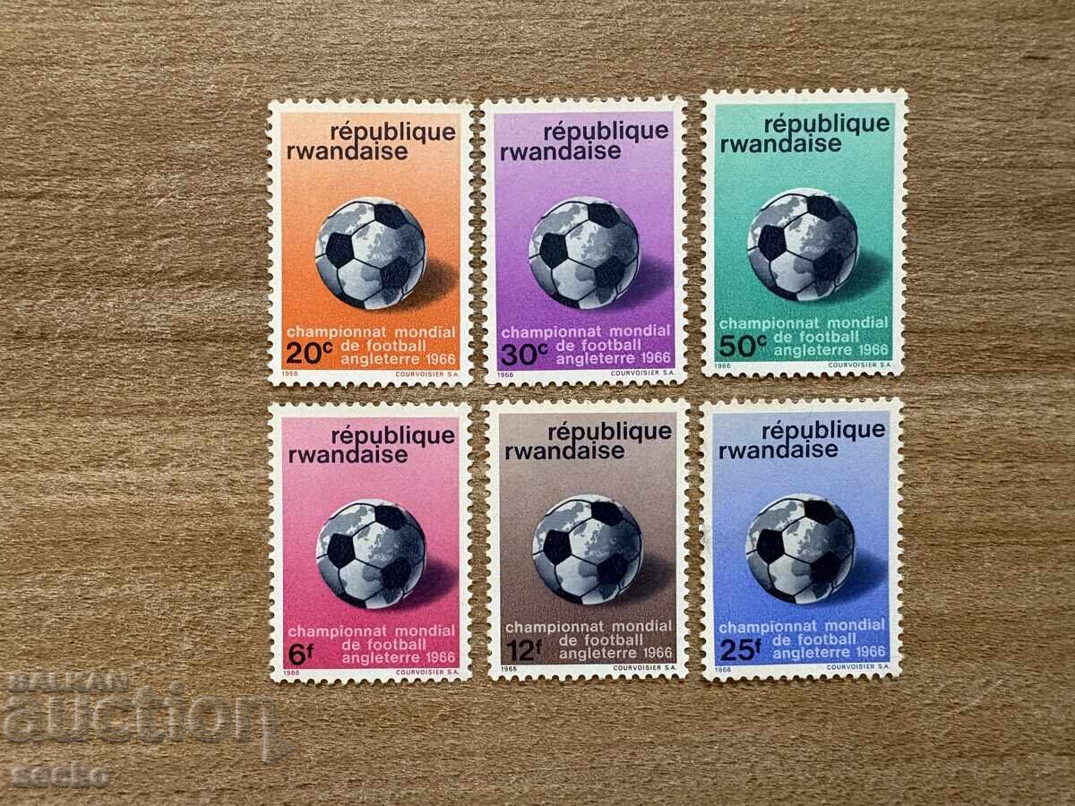 Руанда - Световно първенство по футбол - Англия (1966) MNH Руанда - Световно първенство по футбол - Англия (1966) MNH