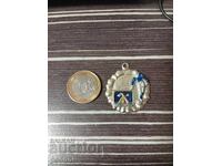 Extremely rare honorary badge of Levski Kyustendil 1956-70