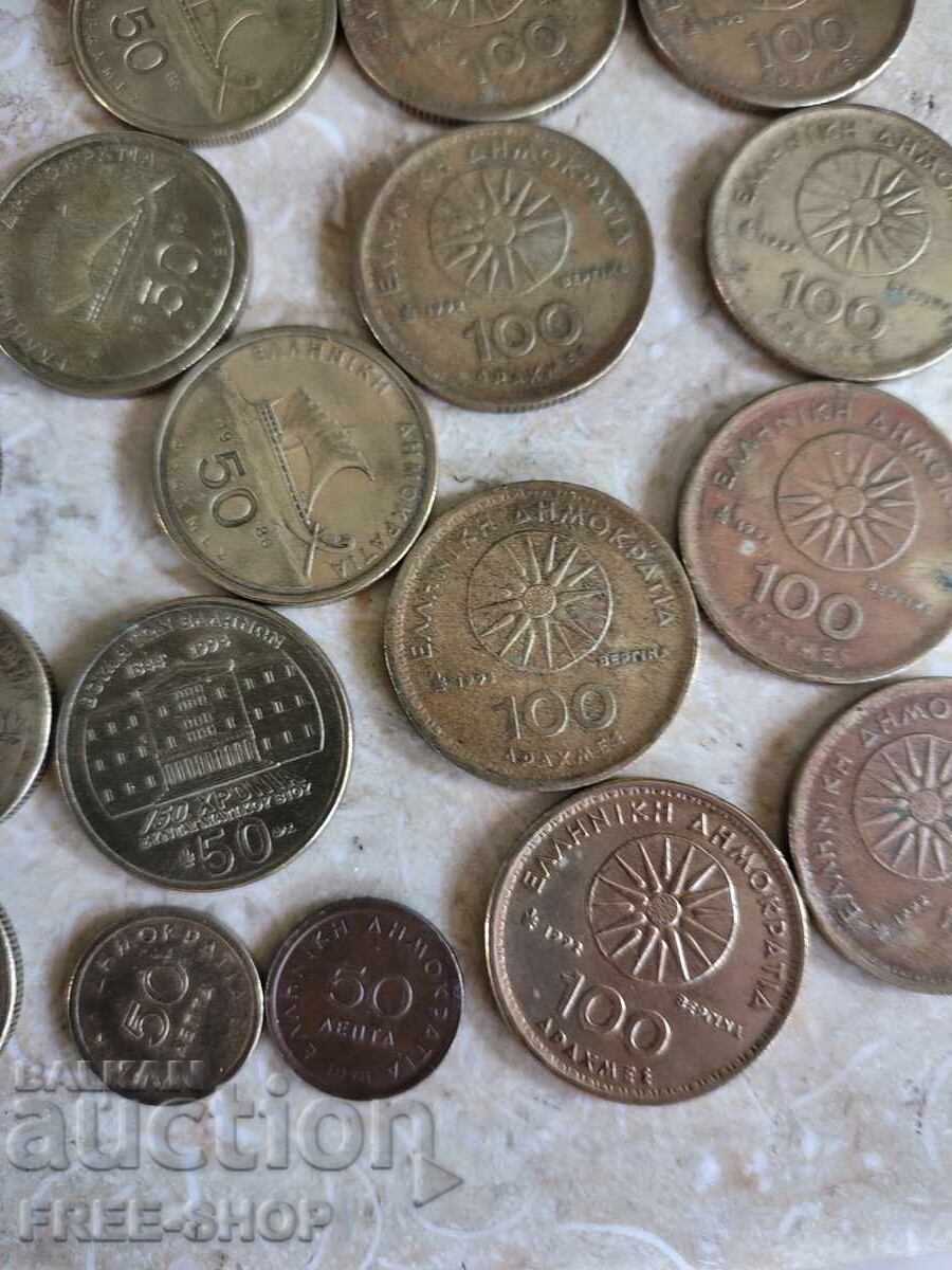 Lot of Greece coins - 5