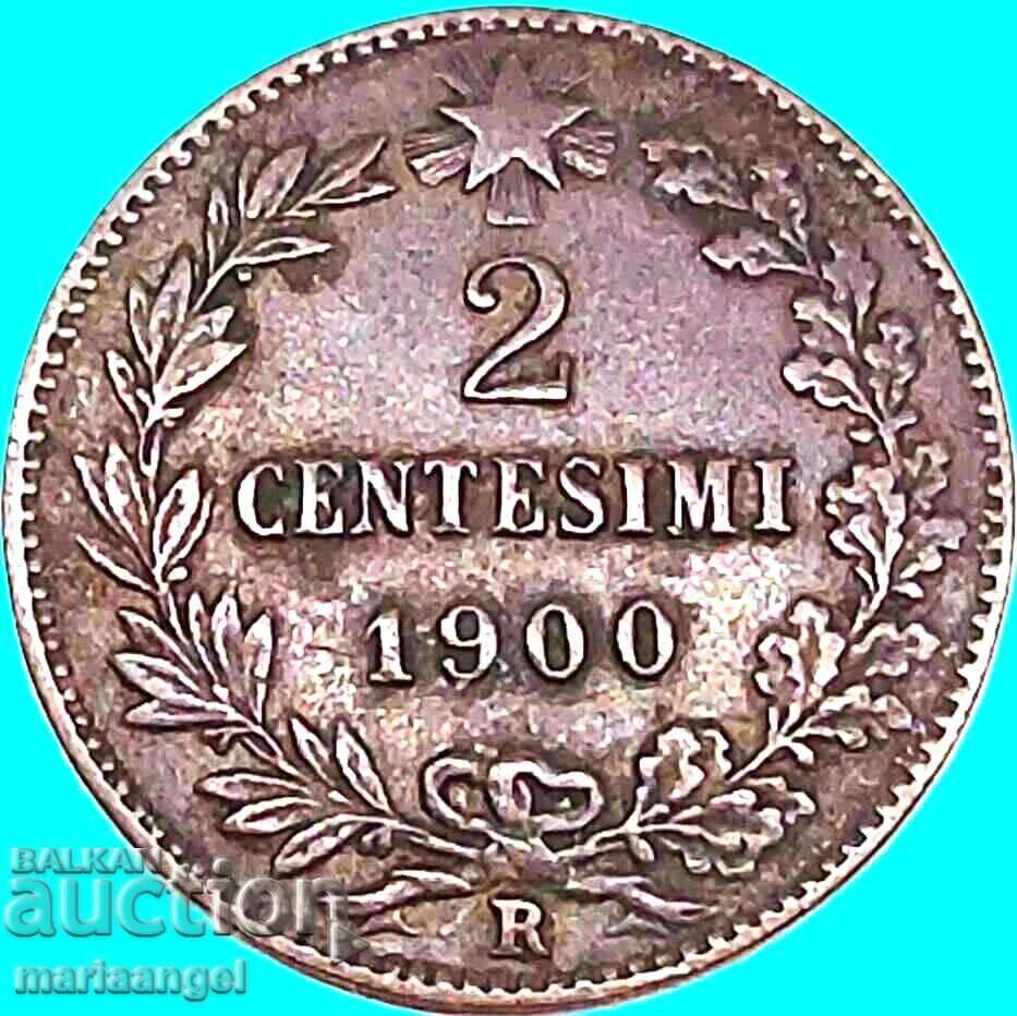 2 Centesimi 1900 Italy Umberto I with price € 7.00 | 13.69 BGN