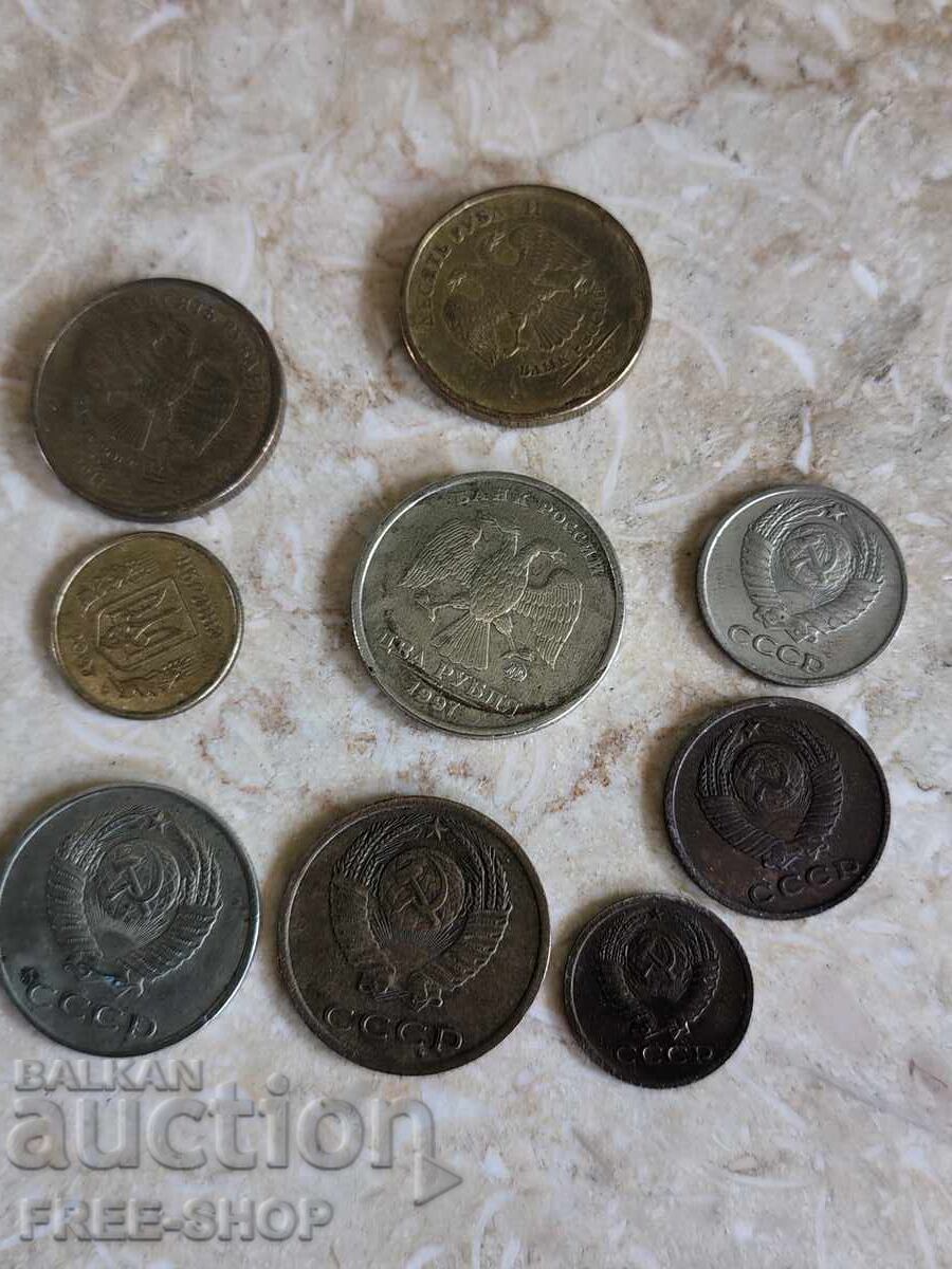 Lot of USSR/Russia coins - 5