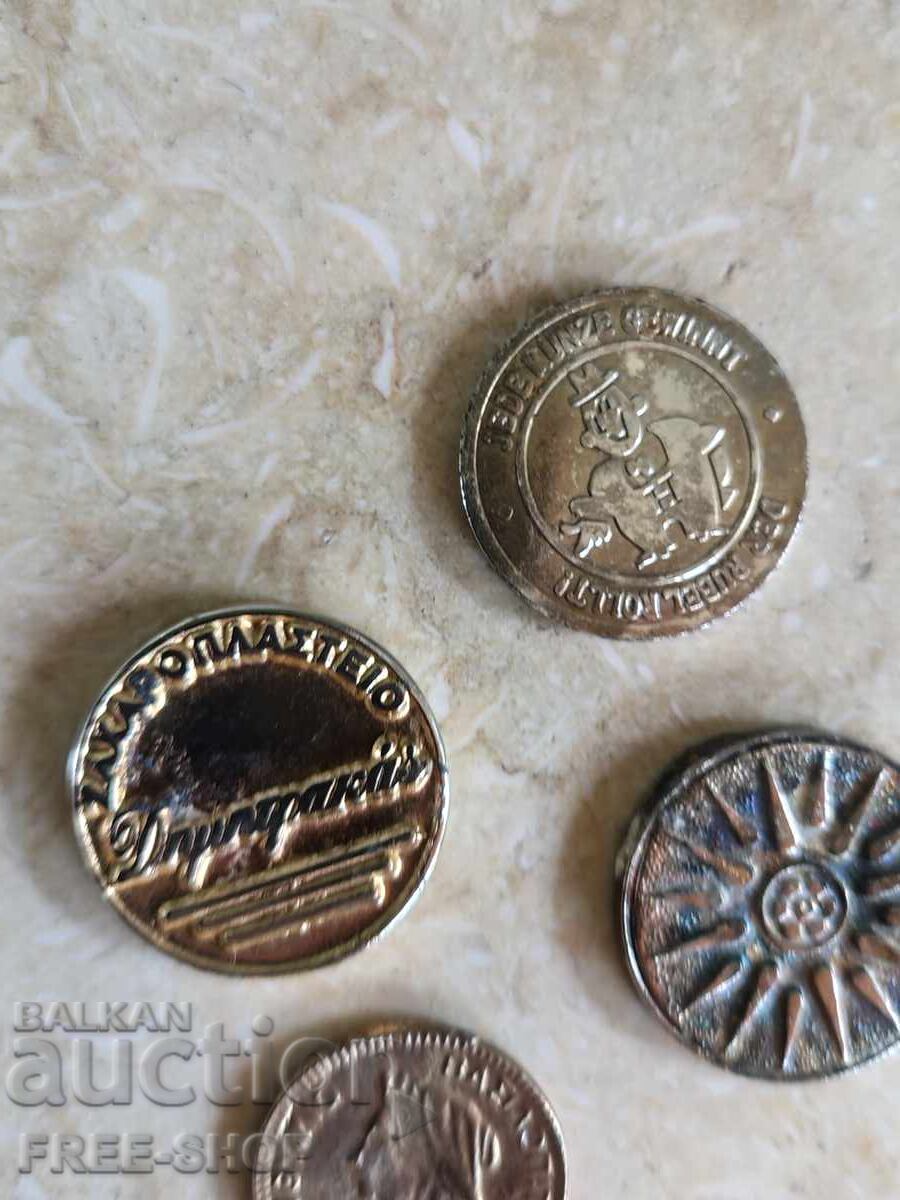 Lot of tokens with price € 9.99 | 19.54 BGN