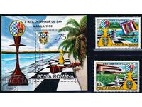 Romania 1992 - Chess Boats MNH