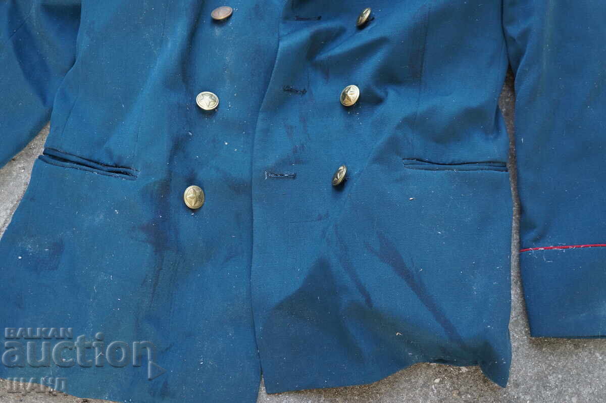 Old Bulgarian military uniform jacket with price € 1.85 | 3.62 BGN