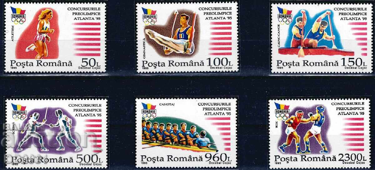 Romania 1995 - Olympics MNH
