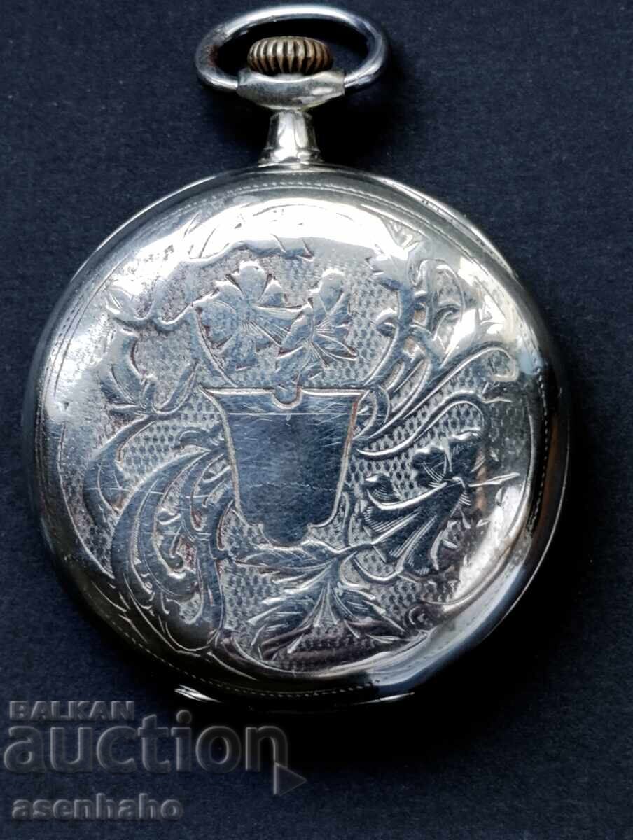 Licitație Ceas de buzunar vechi Longines, funcțional