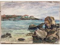 Masterful watercolor 1965