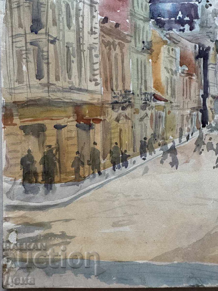 Майсторски акварел 1962г - 5