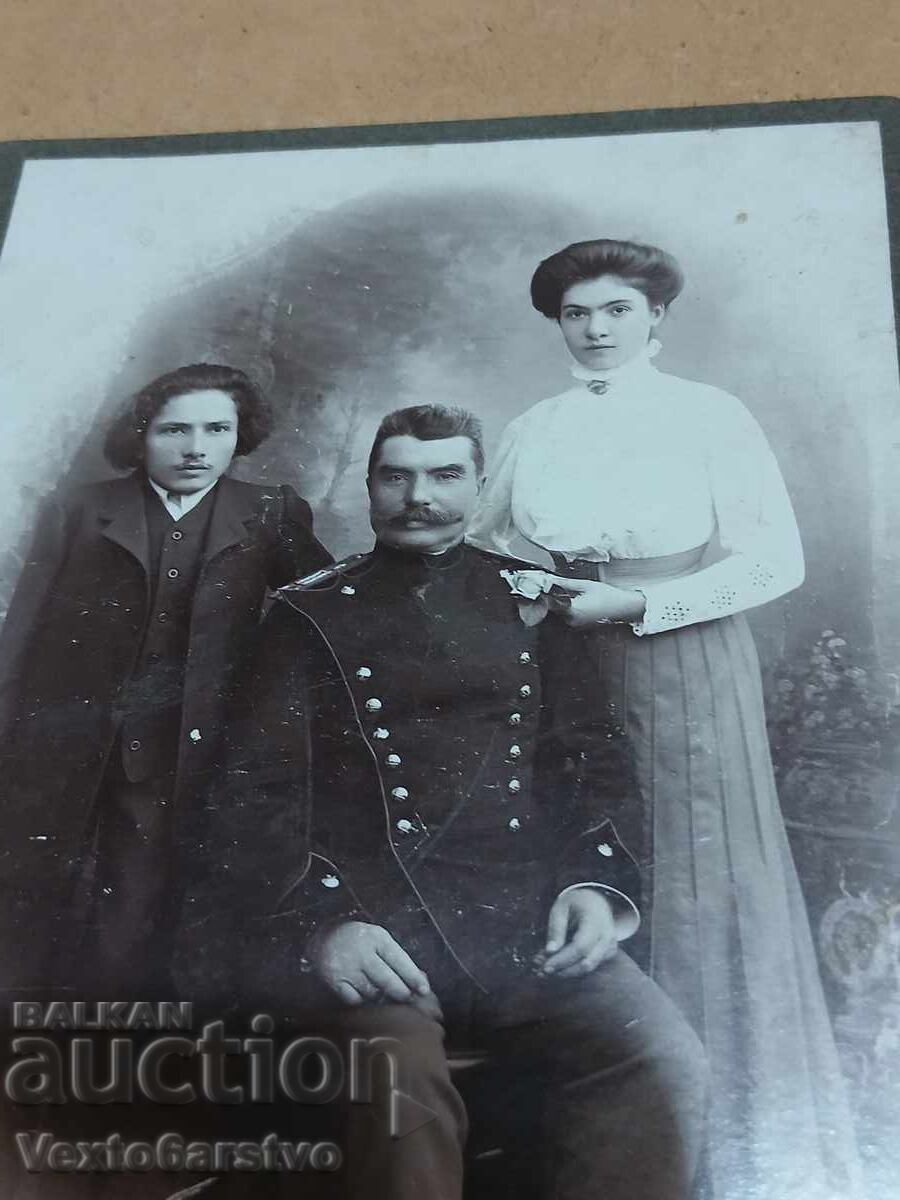 Fotografie-Poză veche-Carton-MILITAR cu preț € 14.99 | 29.32 BGN