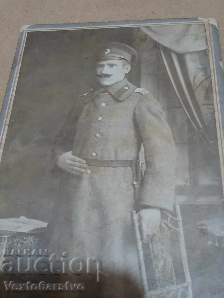 Fotografie-Poză veche-Carton-MILITAR cu preț € 14.99 | 29.32 BGN