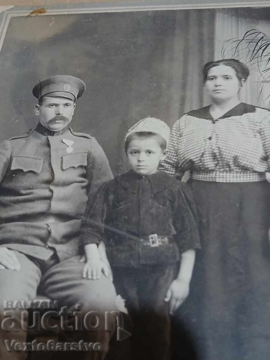 Fotografie-Poză veche-Carton-MILITAR cu preț € 14.99 | 29.32 BGN