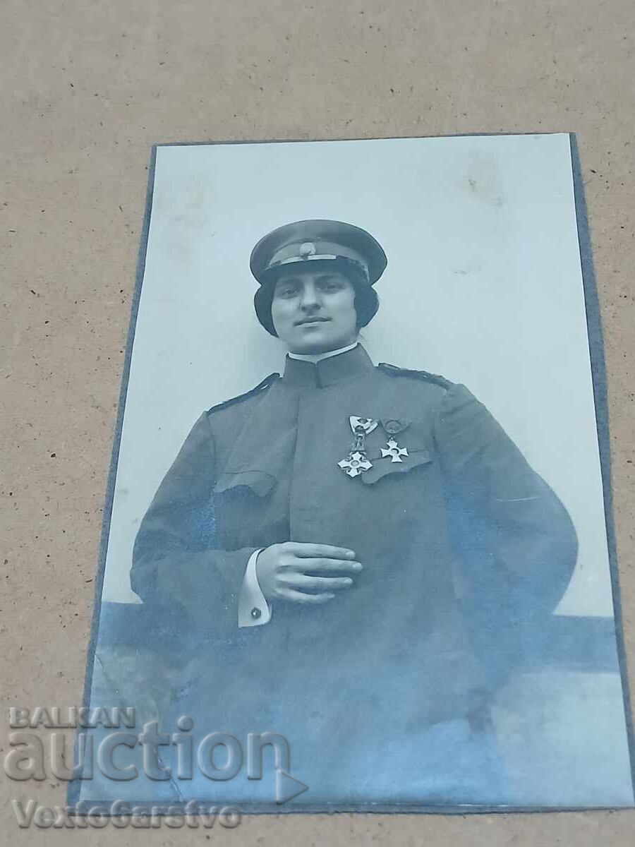 Fotografie-Poză veche-MILITAR