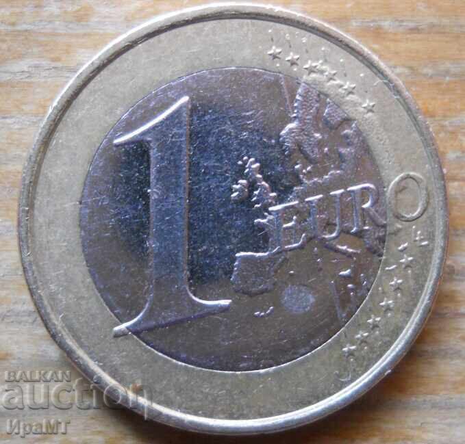 1 евро 2007 г. Словения