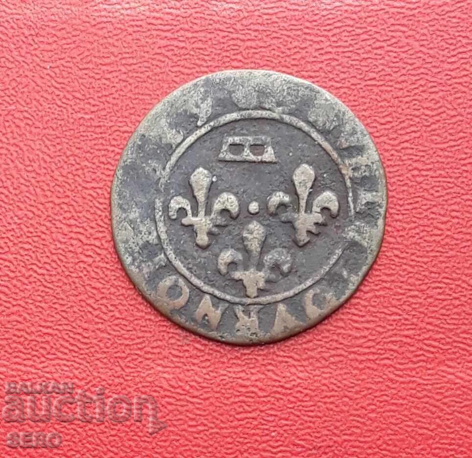 Franța-Burgundia-Dombes-Gaston de Orleans-două tornese cu preț € 17.00 | 33.25 BGN