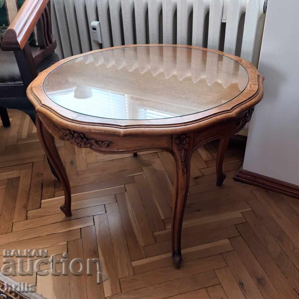 Παράδοση ΥΠΕΡΟΧΟ ΑΝΤΙΚΕ ΞΥΛΙΝΟ ΤΡΑΠΕΖΙ ΣΤΙΛ ΛΟΥΔΟΒΙΚΟΥ XV Παράδοση ΥΠΕΡΟΧΟ ΑΝΤΙΚΕ ΞΥΛΙΝΟ ΤΡΑΠΕΖΙ ΣΤΙΛ ΛΟΥΔΟΒΙΚΟΥ XV