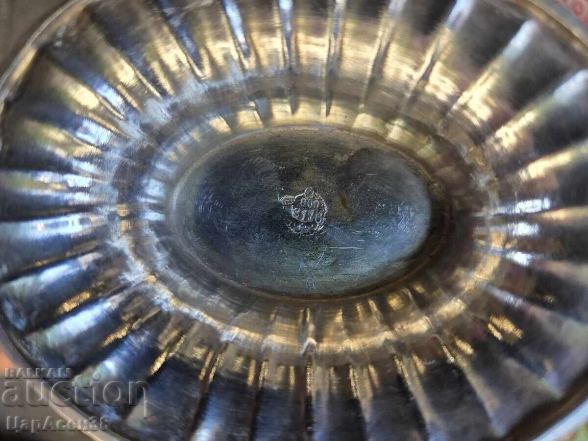 Silver Teapot Vienna from 1930, 800 purity with price € 990.00 | 1936.28 BGN