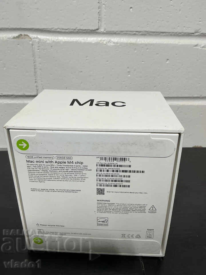 Licitație Mac mini M4 16/256