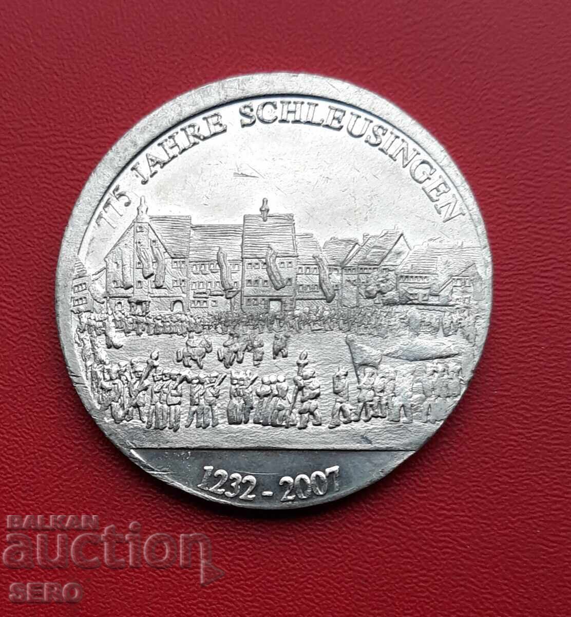 Медал-Германия-775 год.град Шлезинген с цена € 1.01 | 1.98 лв.