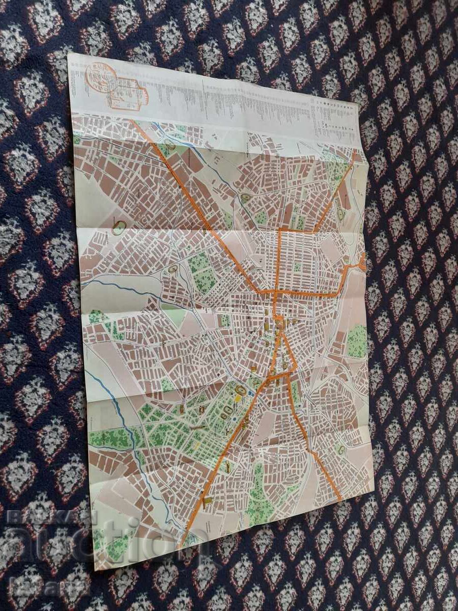 Old map of Sofia with price € 13.00 | 25.43 BGN