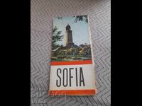 Old map of Sofia