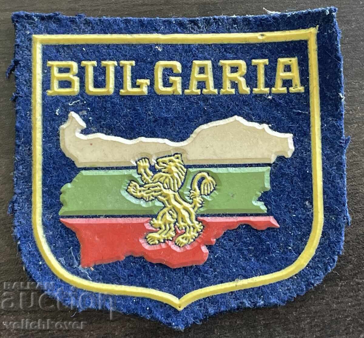 43749 Bulgaria patch cu inscripția Bulgaria în engleză