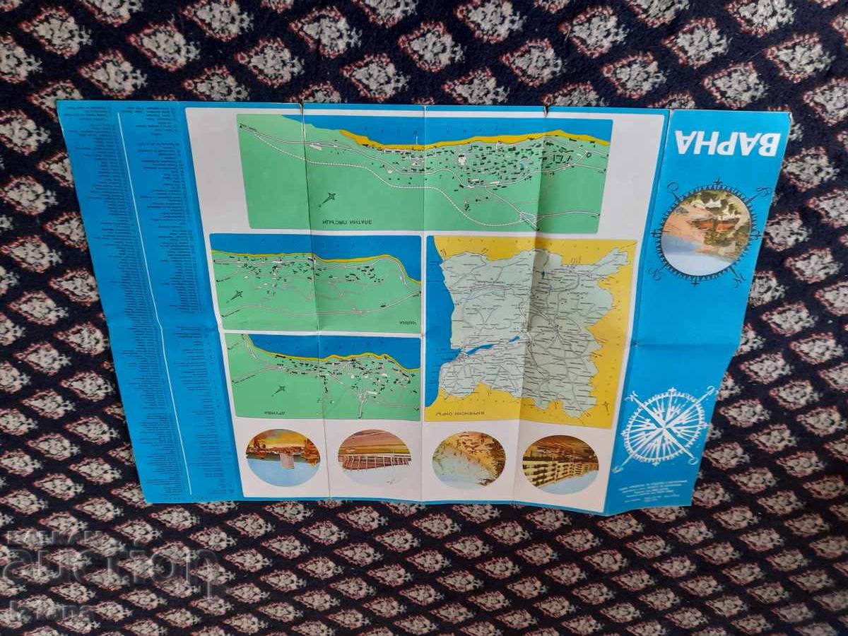 Auction  Old map of Varna