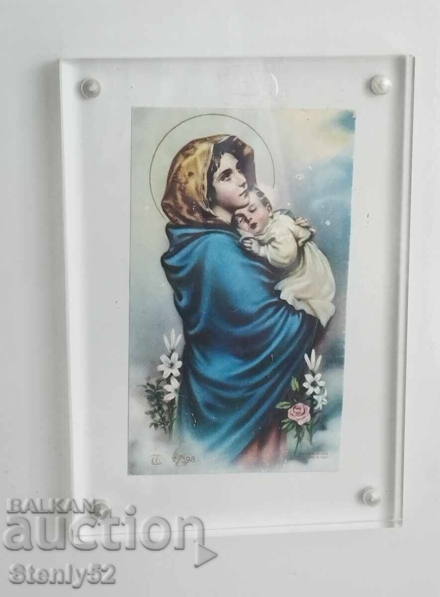 Пластмасова рамка за снимка за хладилник 12.5/9 см
