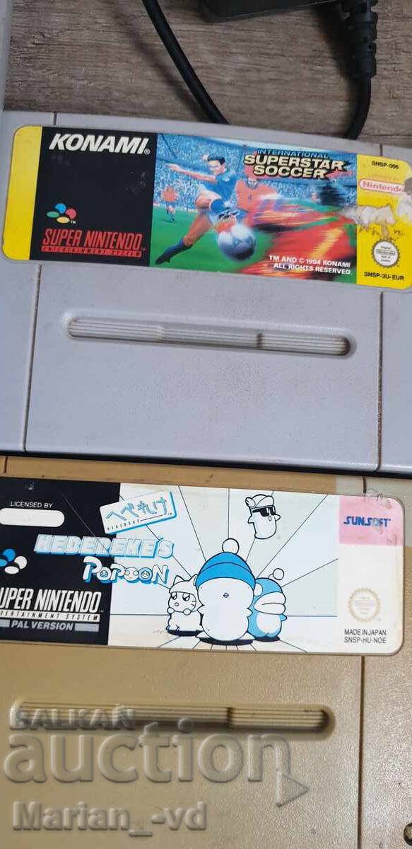 Consolă Super Nintendo cu patru dischete - 6