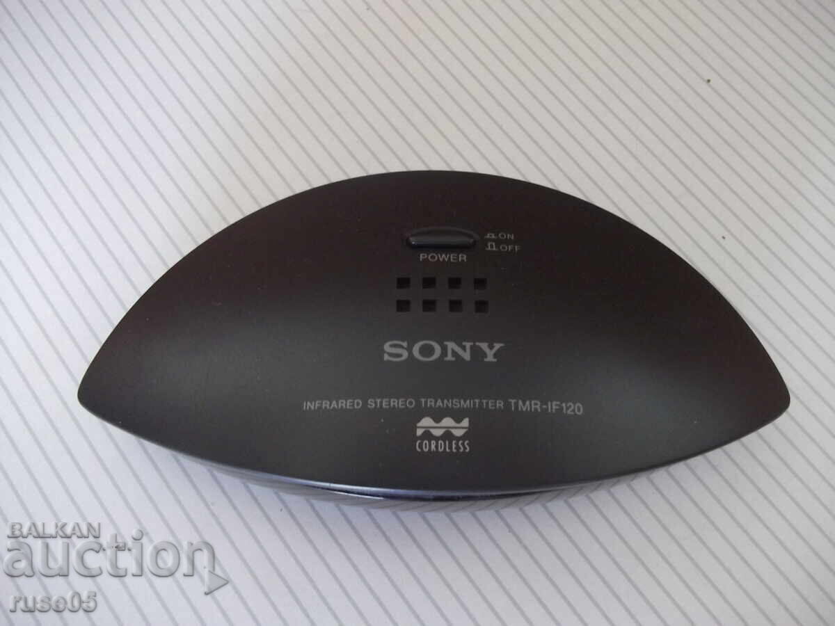 Transmițător infraroșu stereo "SONY - TMR-IF120" cu preț € 5.11 | 9.99 BGN