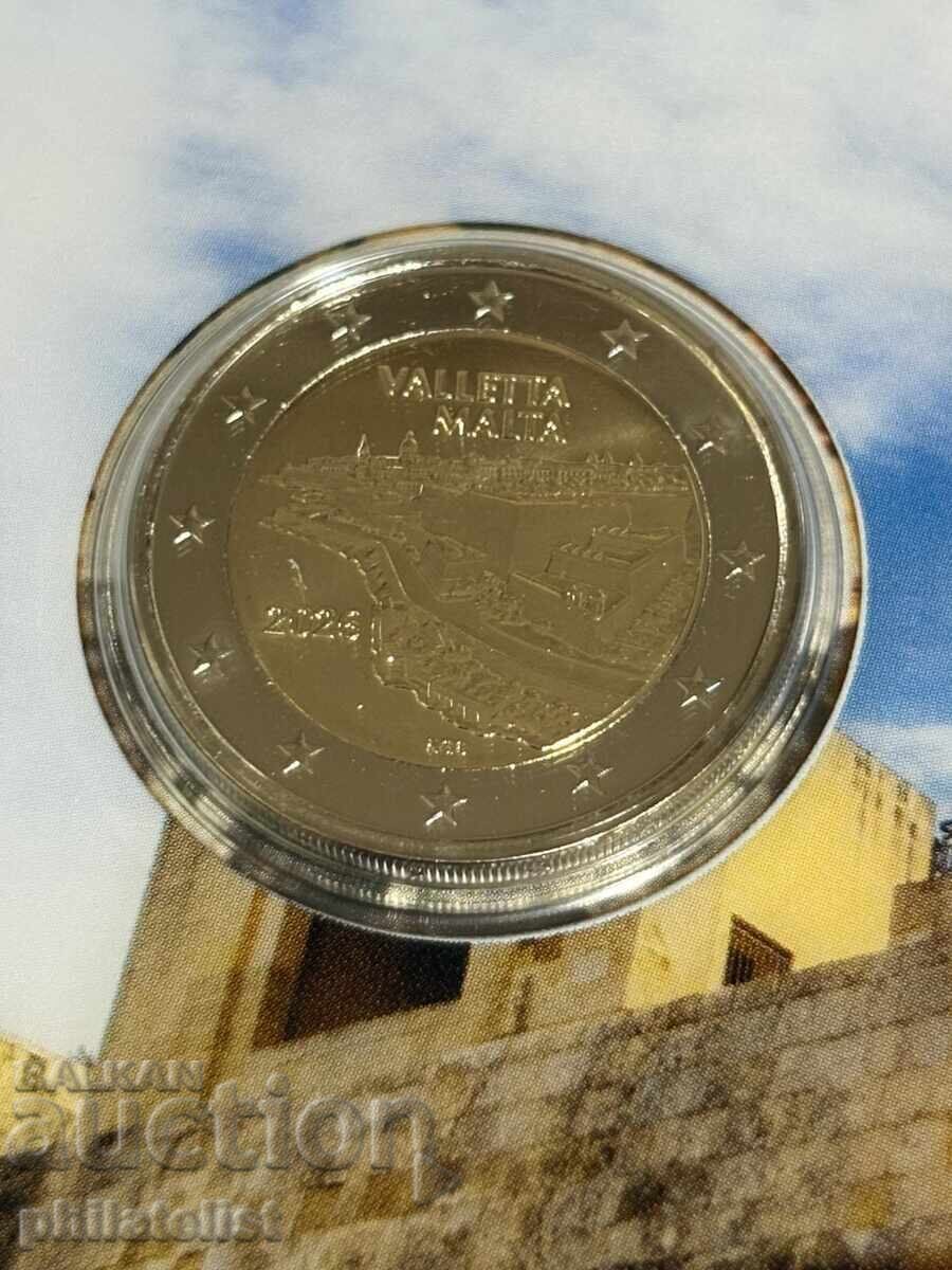 Malta 2026 – 2 Euro coin - Defensive Fortification BU - 5