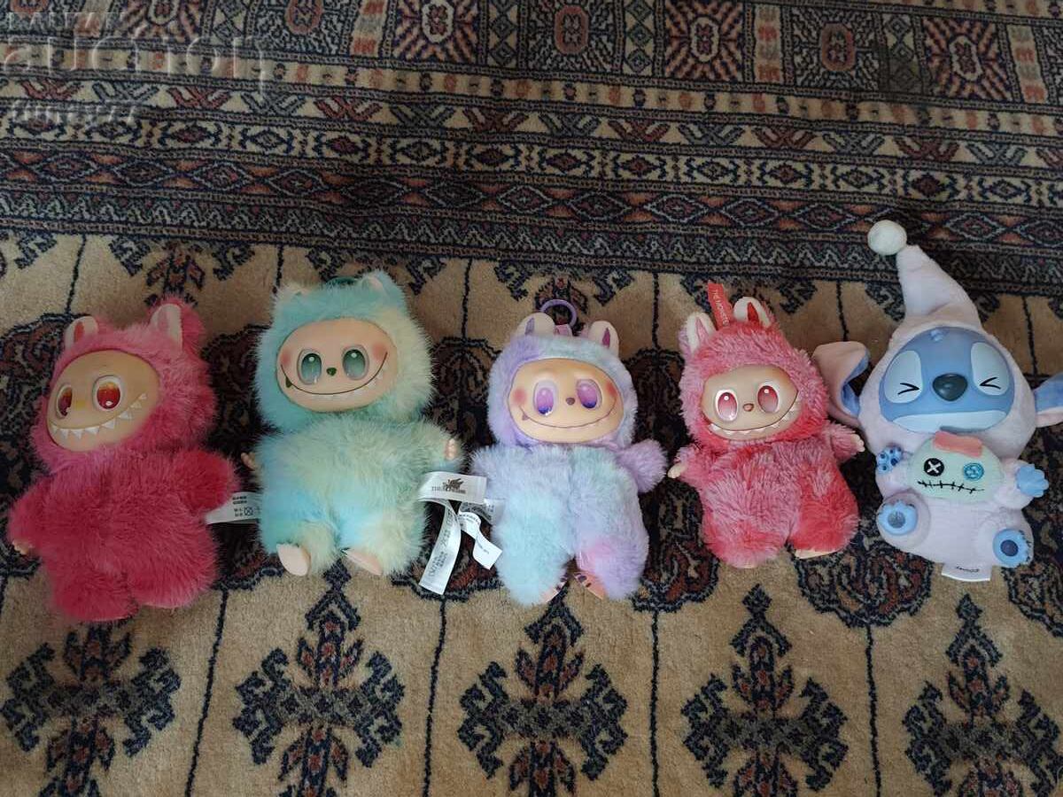 4 pieces Labubu (POP MART - The Monsters / Have a Seat series)