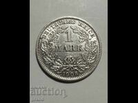 1 marcă 1908, Germania argint