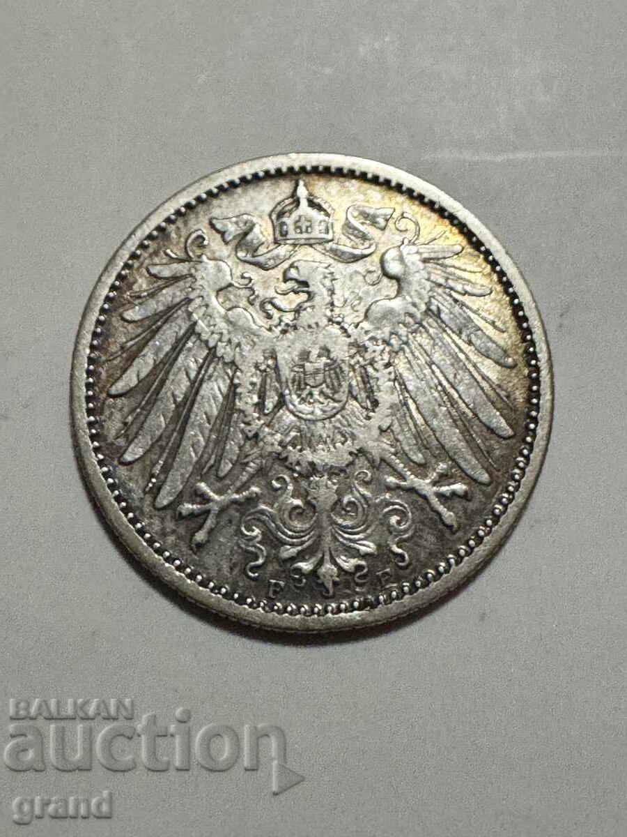 1 marcă 1902, Germania argint cu preț € 12.00 | 23.47 BGN