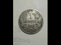 1 μάρκο 1881, Γερμανία ασήμι