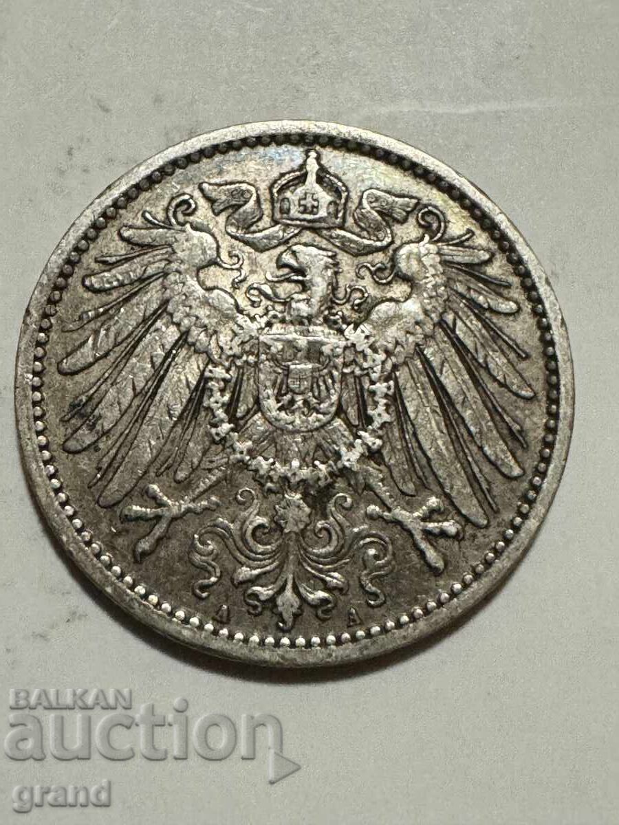 1 μάρκο 1903, Γερμανία ασήμι με τιμή € 12.00 | 23.47 BGN