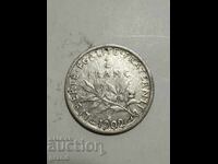 1 franc 1902, Franța argint