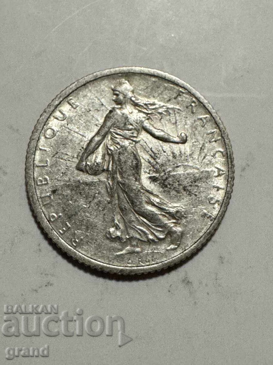 1 φράγκο 1916, Γαλλία ασήμι με τιμή € 11.00 | 21.51 BGN 1 φράγκο 1916, Γαλλία ασήμι με τιμή € 11.00 | 21.51 BGN