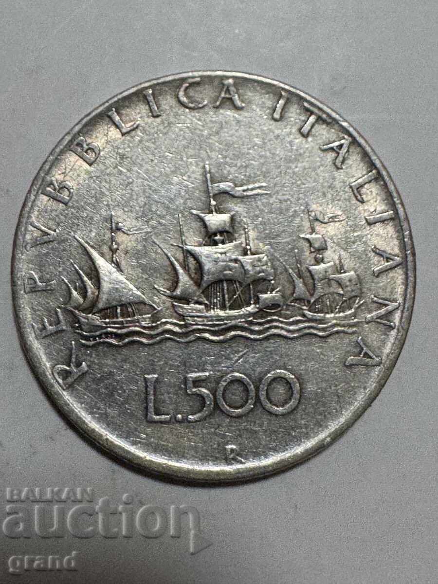500 Lire 1958, Italy silver