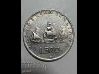 500 Lire 1958, Italy silver