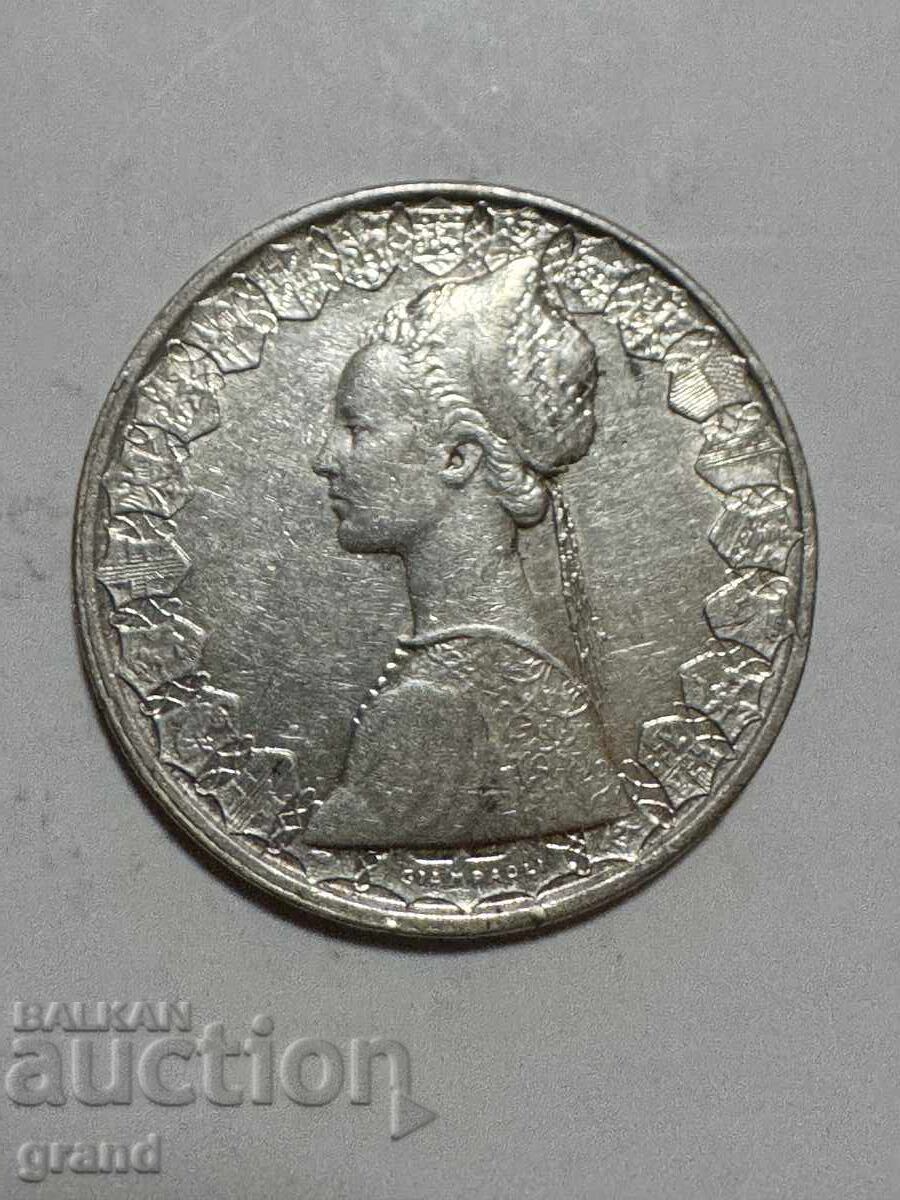 500 Lire 1958, Italy silver