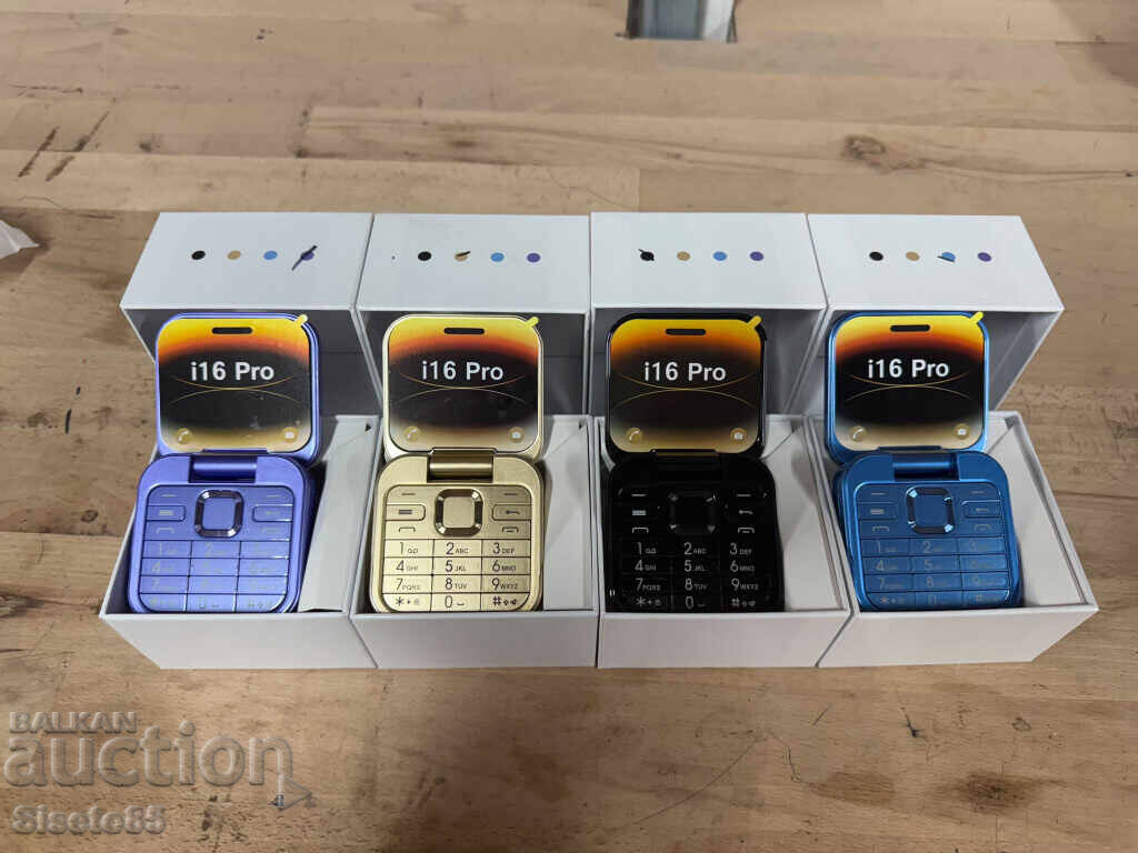 Сгъваем мобилен телефон i16 Pro – 2 SIM