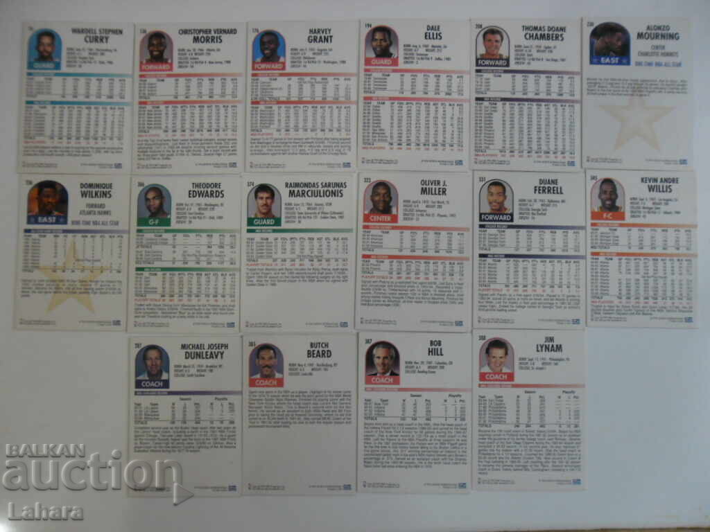 Κάρτες με παίκτες του NBA, σεζόν NBA 1994 - 5