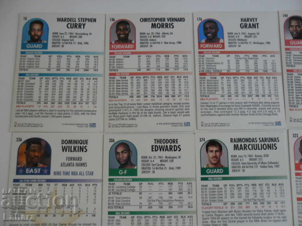 Κάρτες με παίκτες του NBA, σεζόν NBA 1994 - 6
