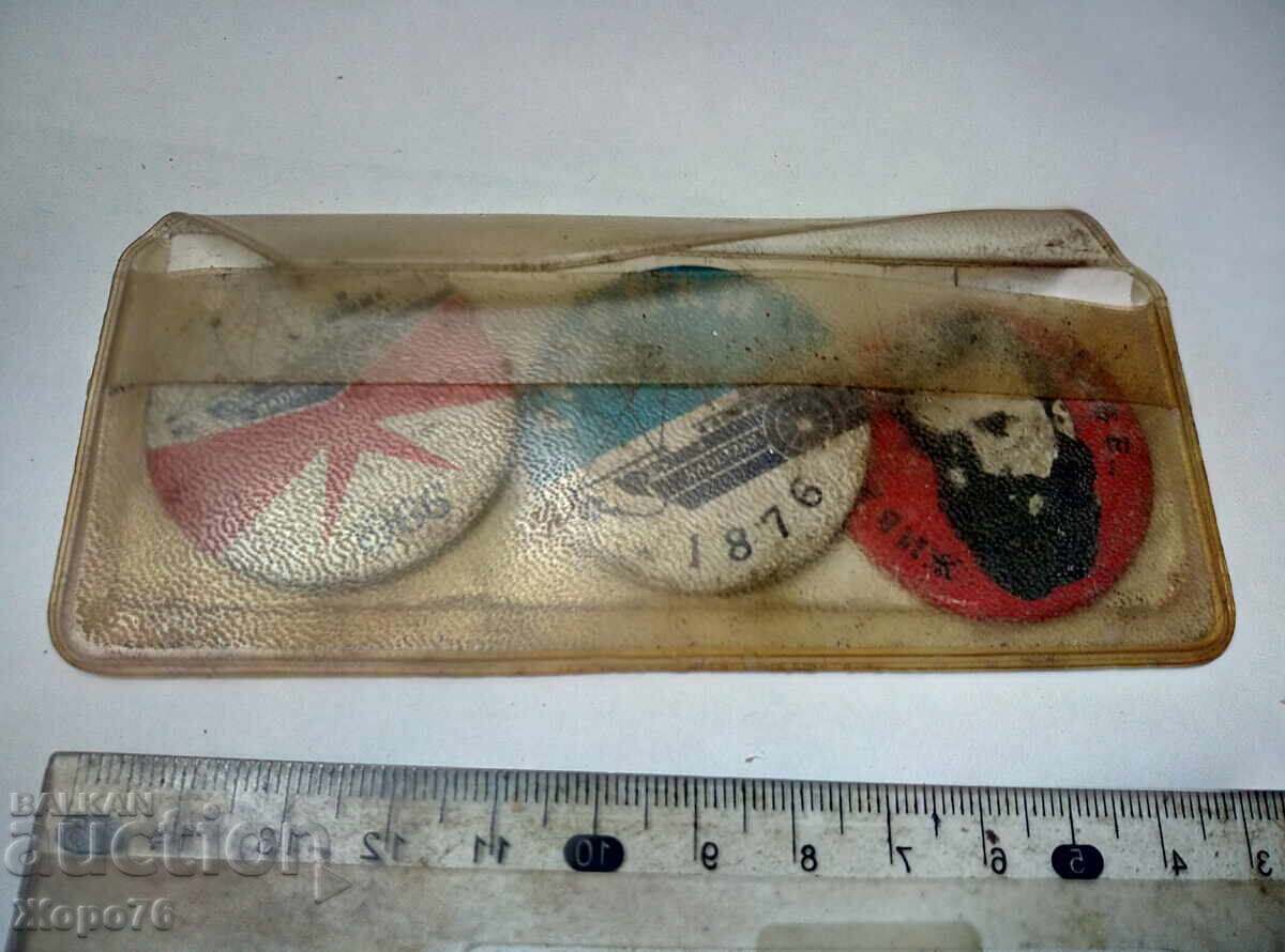 BOTEV Parahodul RADETZKY Set INSIGNE COMEMORATIVE 1966 RARE - 5