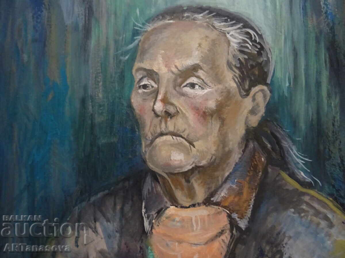 MARIJA JOVANOVIC painting Portrait oil #2 with price € 40.00 | 78.23 BGN MARIJA JOVANOVIC painting Portrait oil #2 with price € 40.00 | 78.23 BGN