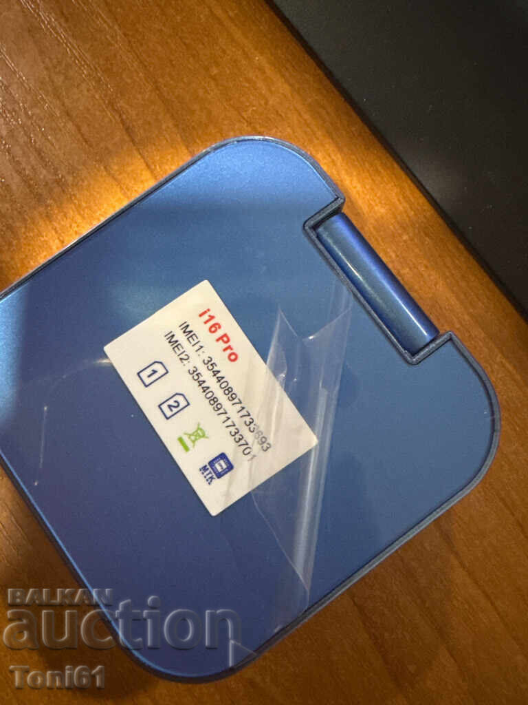 Сгъваем мобилен телефон i16 Pro – 2 SIM, камера, фенерче, FM - 6